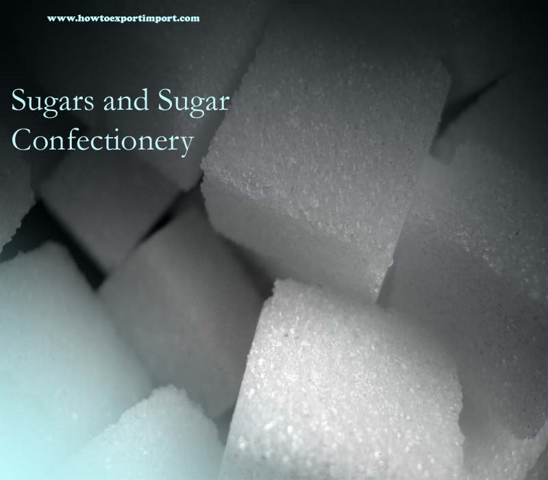Export of Sugars and Sugar Confectionery